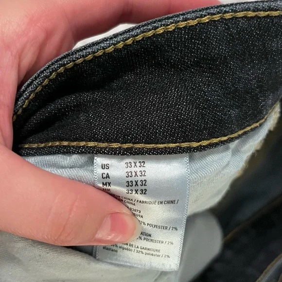 American Eagle Outfitters Dark Extreme Flex Denim Jeans - Picture 5 of 5